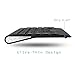 Soundance Wireless Keyboard Mouse Combo: 2.4G Portable Full Size Compact Computer Keyboard, Quiet Silent Mouse, USB Rechargeable Battery Compatible with Apple Mac iSO Windows 10/7/XP Android R1 Black