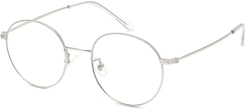round silver eyeglasses