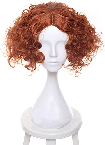 Mad Hatter Wig for Adult, Men Cosplay Wigs Halloween Christmas Fancy Ball