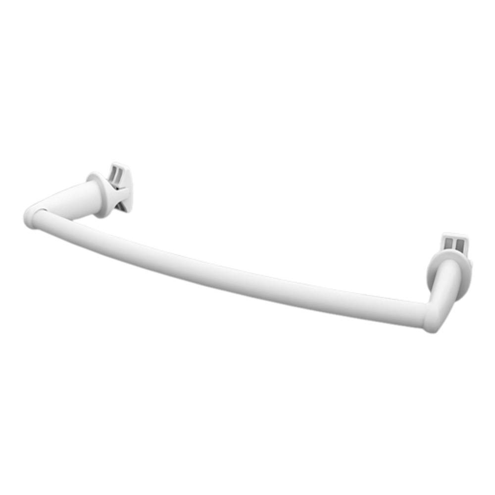 XIMAX Towel Rail Bathroom Accessory, Towel Rail Design 460 mm Bathroom Radiator Curved White