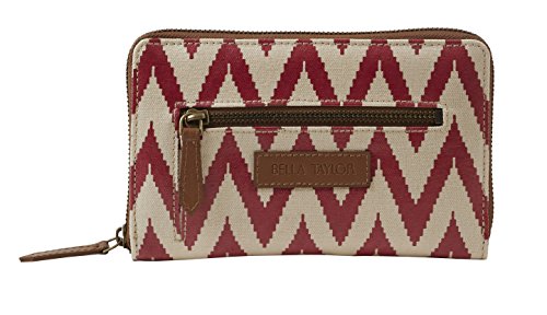Antebellum Canvas Signature Zip Wallet