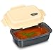 Fresh Box Premium Bento Lunch Box - Leakproof, BPA-free, Multi-Compartment, Detachable Microwave Vent, Convertible Food Container with Re-freezable and Removable Ice Pack