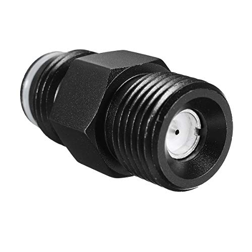 ZUINIUBI Paintball Quick Change 12g CO2 Cartridge Adapter Black