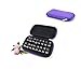 Portable Essential Oil Carrying Case for 16 Bottles (2ml/3ml) - Essential Oil Travel Case Hard Shell Case - Perfect for doTERRA, Young Living Bottles for Aromatherapy Travel or Storage (Purple)