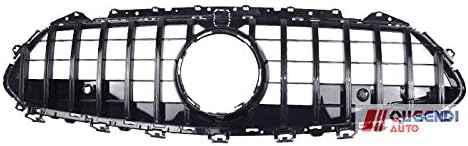 QUEENDI AUTO Mercedes CLS C257 GT R grill Grill For CLS Class C257 Front Grille 2019 CLS300 CLS350 CLS450 CLS500 (Black)