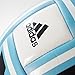 adidas Performance Messi Soccer Ball, White/Energy Blue/Black/Light Grey, Size 5