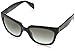 Prada Women's PR 07PS Designer Sunglasses, Black, 56mm