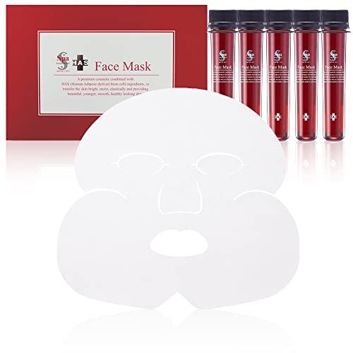 Spa Treatment HAS Face Masks (5 pieces) For Aging Skin, Intense