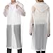Raincoat EVA Rain Coats Waterproof Rain Poncho (Large-Button)