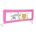 Baby Bed Rail Toddler Guard Rail Extra Long Bed Guard Kids Safety Bedrail Fold Down Guard Rail Potable Stop Falling (70
