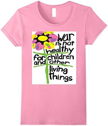 Womens War is Not Healthy for Children &amp; Other Living Things Small Pink