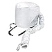 Beautyours Hair Bonnet hood - Safety Portable Dryer Bonnet Attachment for Hair Styling - Silver