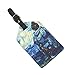 Weeare PU Leather Luggage Tags|Suitcase Tags|Suitcase Labels Bag Travel Accessories Baggage tags- Set of 2(Travel)