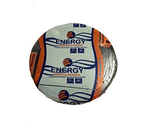 Cabo PP 4 x 6,00 Preto Flexível Energy 100 metros