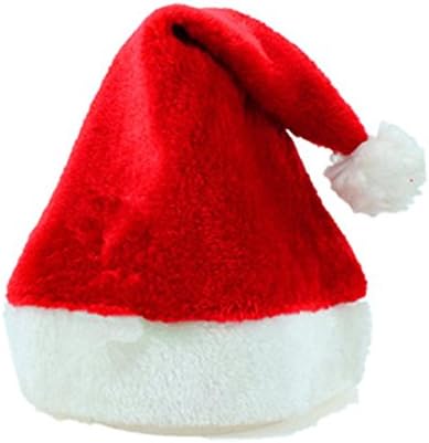 RANDER Santa Claus Hat Short Plush Christmas Costume Classic Decorations