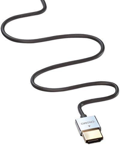 Lindy 2m CROMO Slim High Speed HDMI Cable with Ethernet, Black - Image 3