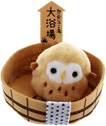 Little Buddy LLC Neko Dango (Cat Dumpling) 3" Plush: Owl w/ Tub
