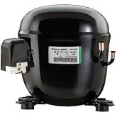 Embraco NT6215Z1 Refrigeration Compressor R134A 1/2 HP 115V | 115V 60Hz 1-phase, R-134a only, MBP/HBP 5-50F evap, CSIR. Start capacitor 145-175 MFD 165V required, not included