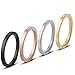 Jstyle Stainless Steel Womens Finger Rings for Teen Girls 4 Pcs A Set Promise Ring Eternity (10)