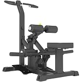 Gronk Fitness Vertical Hip Thrust Machine / Glute Thrust | Plate Loaded | Perfect for Home and Commercial Gym | Sissy Squat Machine