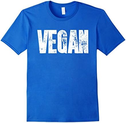 Mens Vegan T-Shirt Cool Men's / Women Vegetarian Food Gift Medium Royal Blue