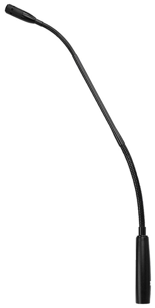JTS GM-5212 Electret Gooseneck Microphone Supercardioid Conference Microphone for Directas, Lectures and Other Voice Broadcasts - Black