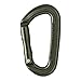 Fusion Climb Contigua II Military Color Edition Grooved Straight Gate Carabineer Ranger, Green