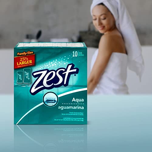 Zest Aqua Soap 5 oz, 10 count Pricepulse