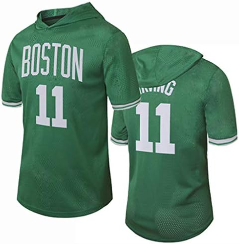 KLEDDP Basketball Star Short-sleeved Owen Training Suit T-shirt With Hat Polyester Sports Half-sleeve Male Basketball t-shirt (Size : XXXL)