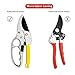 Professional Pruning Shears,Toolara Garden Scissors Plants Clipper Grafting Pruner Tool with SK-5 Steel Blade Sharp for Tree Branch, Hedge, Shrub，Grape Branch（7.8 inch）thumb 2