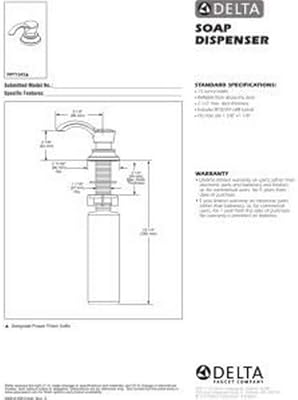 Amazon Com Delta Faucet Rp71543ar Arctic Stainless Home Improvement