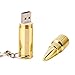 D-CLICK TM 4GB/8GB/16GB/32GB/64GB/Cool USB High speed Flash Memory Stick Pen Drive Disk (8GB, Golden Bullet)
