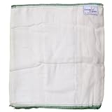 Dandelion Diapers Organic Cotton Blend Prefolds Half Dozen - Size 3