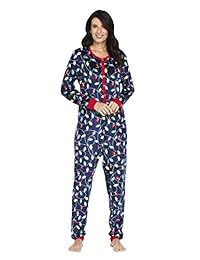 Karen Neuburger PJ - Conjunto de pijama para mujer, diseño navideño