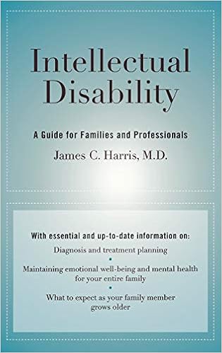 Intellectual Disability: A Guide for Families and Professionals,
