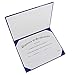 GraduationMall Imprinted Diploma Cover for Certificate 8.5''x 11'' Royal,1-Pack