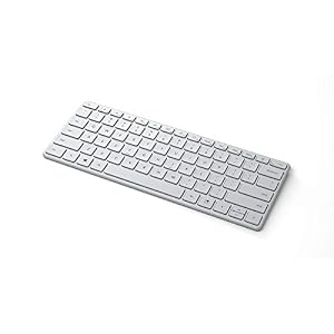 Microsoft Designer Compact Keyboard – Glacier (21Y-00031)