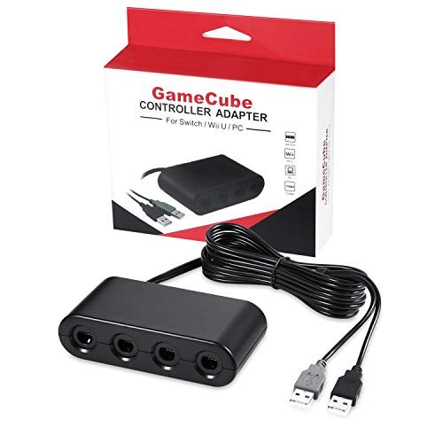 image for HOCOMO GameCube Controller Adapter for Super Smash Bros GameCube Adapt