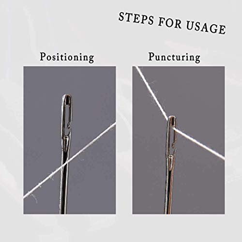 30Pcs SelfThreading Sewing Needles, Embroidery Needles, HighLevel 3