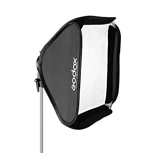 Godox 32"x 32"/80cmx80cm Portable Collapsible Softbox Kit for Camera Photography Studio Flash