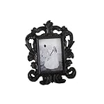 Black Baroque Elegant Place Card Holder/Photo Frame
