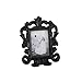 Black Baroque Elegant Place Card Holder/Photo Frame
