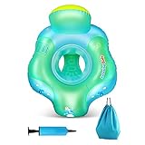 Nicewell Baby Swimming Ring, Infant Toddlers Floats for Pool, with Crotch Bottom Support Safe for 12-26 Months, Size M