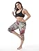 ZERDOCEAN Women's Plus Size Lightweight Printed Capri Leggings style-003 3X