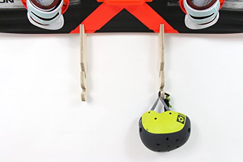 Kiteboard Deck Rack, Snowboard, Skateboard, Surfing, Kite Boarding, Snowboard Display, Surf Decor, Surfer Gifts, Man Cave, Wall Decor