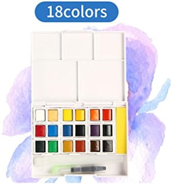 diandiandidi Solid Water Color for Children's Hand Drawing (with portable pack and fountain pen)