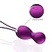 Weyes Multifunctional 7 Frequency Wireless Remote Control Vibrating Egg/Kegel Ball for Women, Purple, 7.2 Ounce