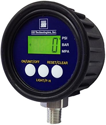 SSI Technologies MG1 9V Digital Pressure Gauge Range 0-200 PSI