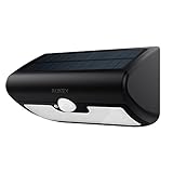 AUKEY Solar Lights, 18-LED Motion Sensor Light, Remote Controlled, Waterproof, Outdoor, Wall-Mounted Lighting for Garden, Patio, or Porch