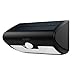 AUKEY Solar Lights, 18-LED Motion Sensor Light, Remote Controlled, Waterproof, Outdoor, Wall-Mounted Lighting for Garden, Patio, or Porch